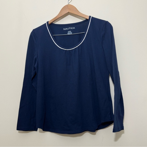 NWT Nautica || long sleeves Pajamas set size Xl - Picture 2 of 9